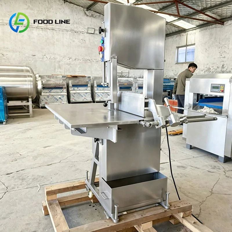 Frozen Meat Cutter Bone Cutting Machine for Beef Pork Trotters Ribs and Poultry Customized