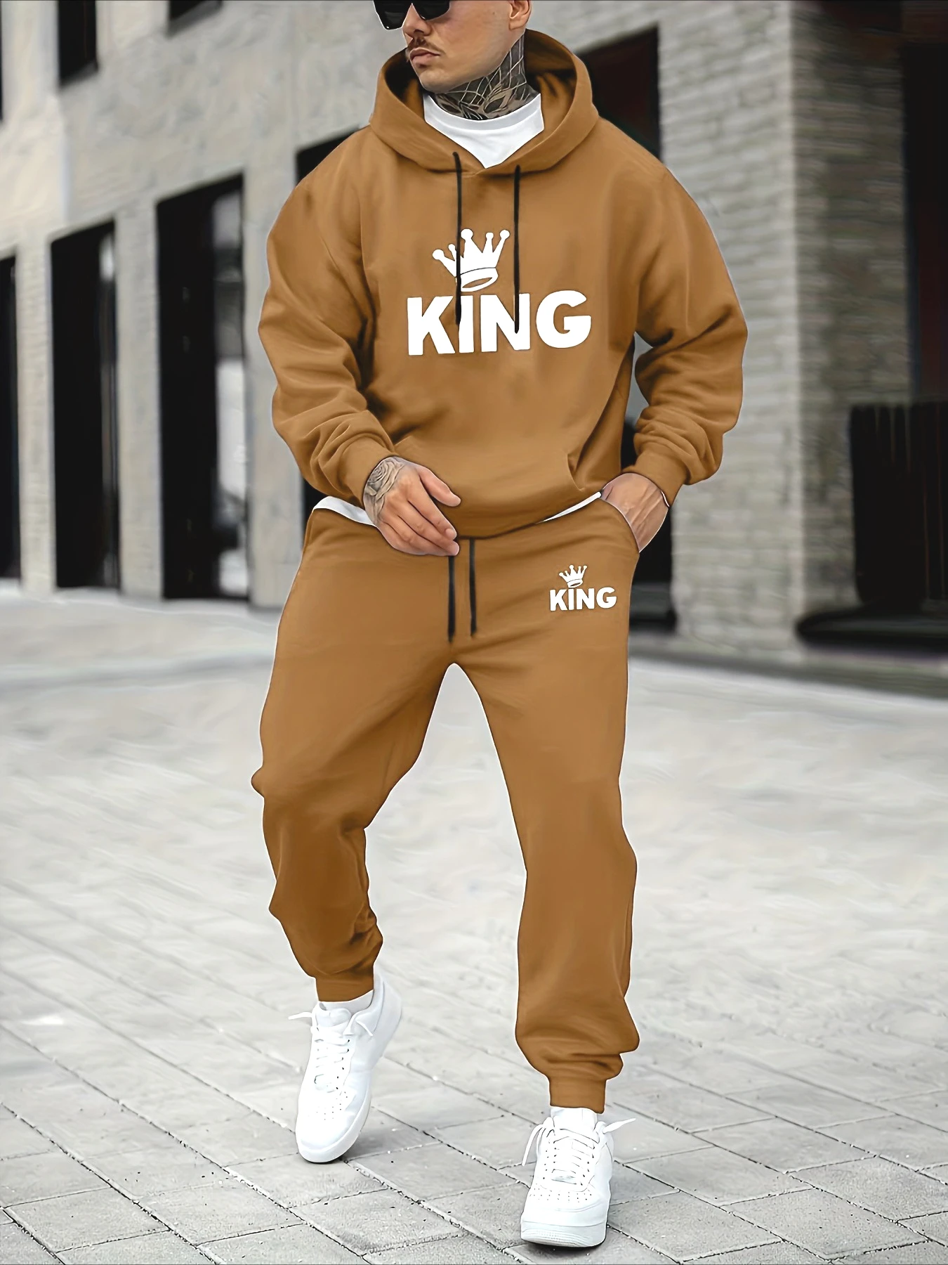 Conjunto Deportivo de 2 Piezas - Street Fashion Outfit reseña y precio
