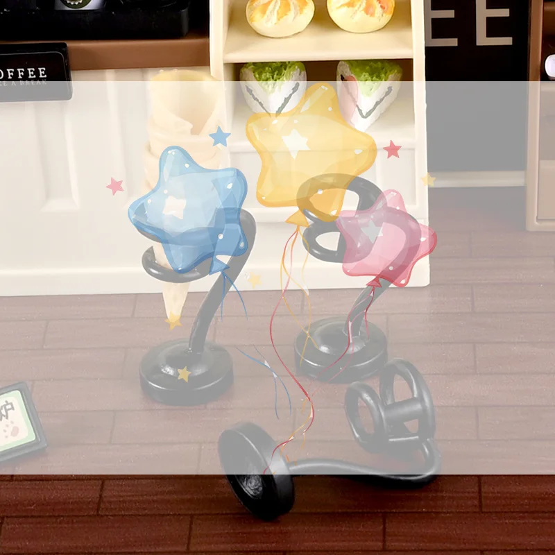 Support de crème glacée Miniature pour maison de poupée, support de cône de crème glacée, modèle de décoration, jouet, accessoires pour maison de poupée