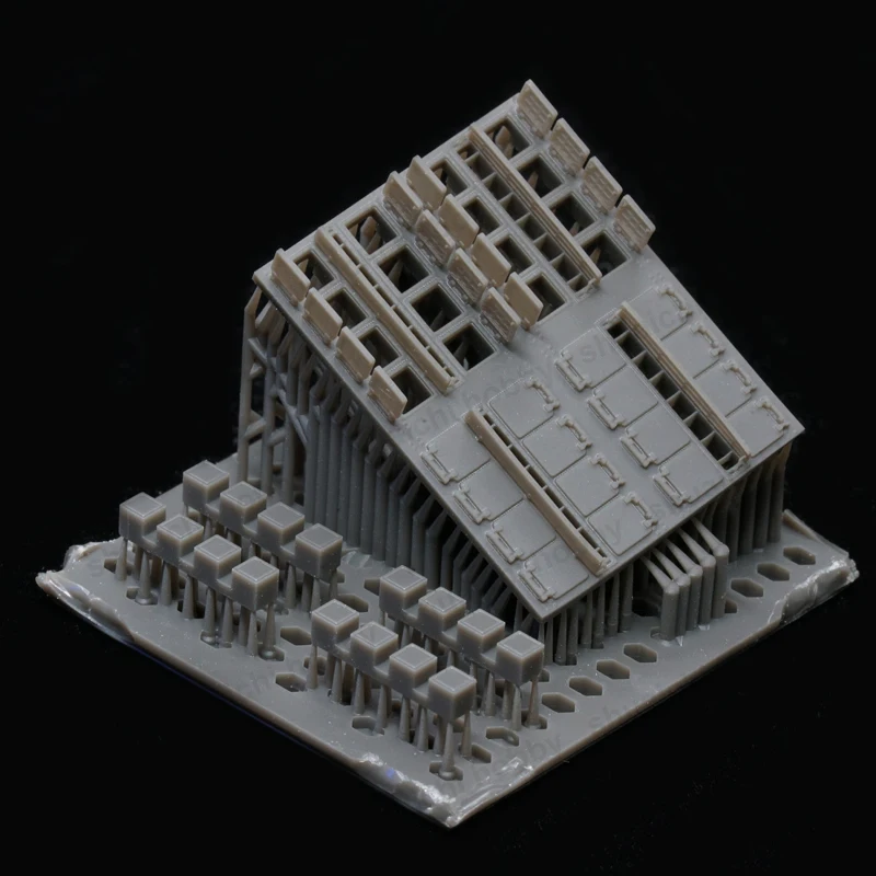 1Set 1/350 Scale 3D Printed H/AKJ-16 Vertical Launch System for Type 054A Frigate Simulation Warship DIY Upgrade Accessories