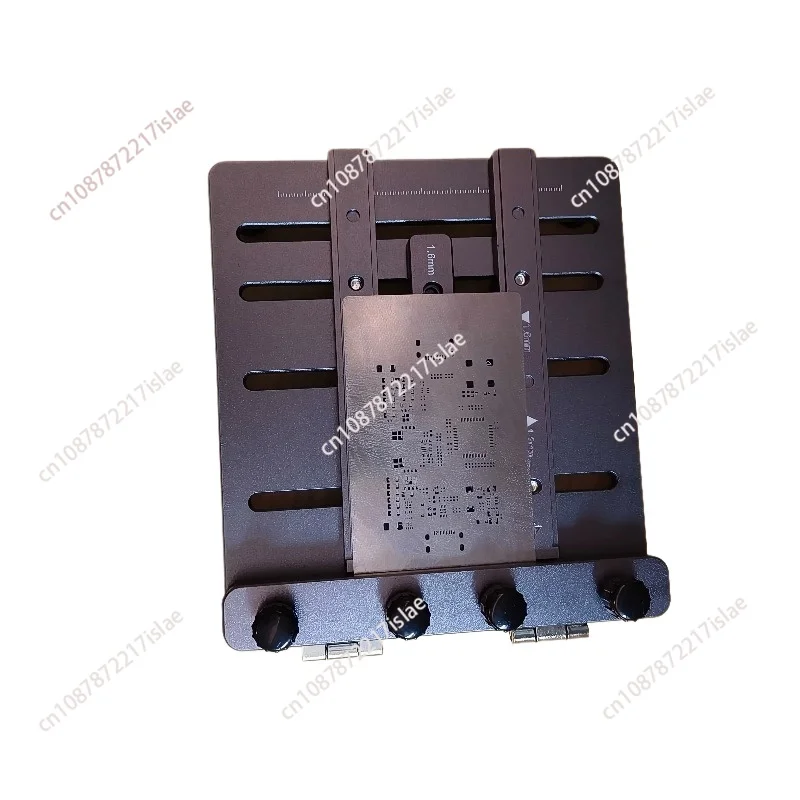 

Mini Solder Paste Printing Fixture, CNC Stencil & Steel Sheet Clamp for PCB Printing Bench