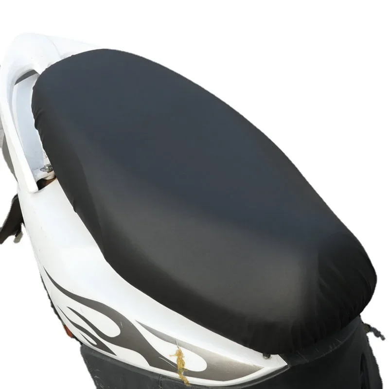 Electric Motorcycle Seat Covers Are Waterproof, Sun Proof, Elastic PU Cushion Covers Suitable for Most Car Models