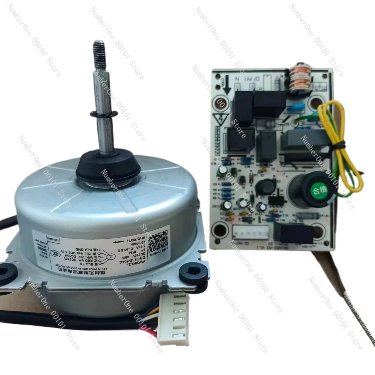 Para aire acondicionado Gree unidad exterior ventilador de motor CC sin escobillas FW30G-ZL RD-9738-504C