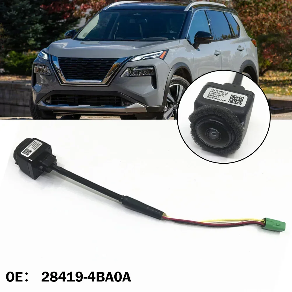 

For Nissan Car Black Mirror Side Mounted Camera #28419-4BA0A For Nissan For Rogue 2016-2019 For Kicks For Juke For Infiniti QX30