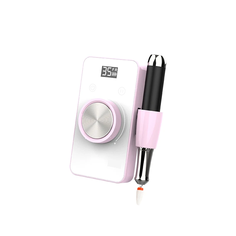 Professional Nail Drill Machine 35000RPM Light Acrylic Electric Nail file machine for Remove Nail Gel Polish