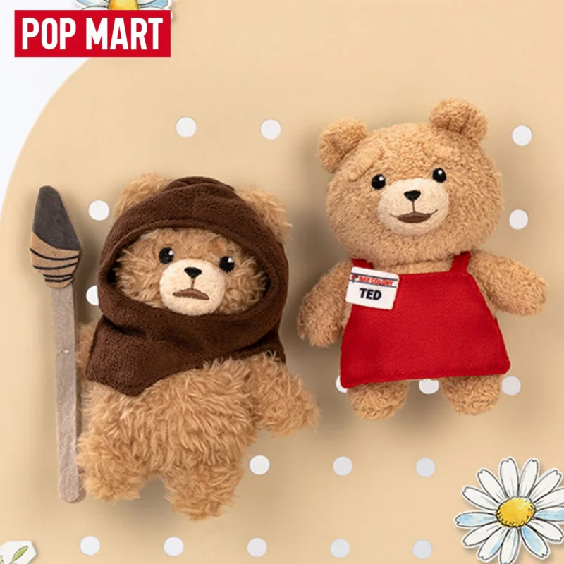 POP MART Nova Chegada Série TE - Baby Products Teddy Bear avaliação e preço