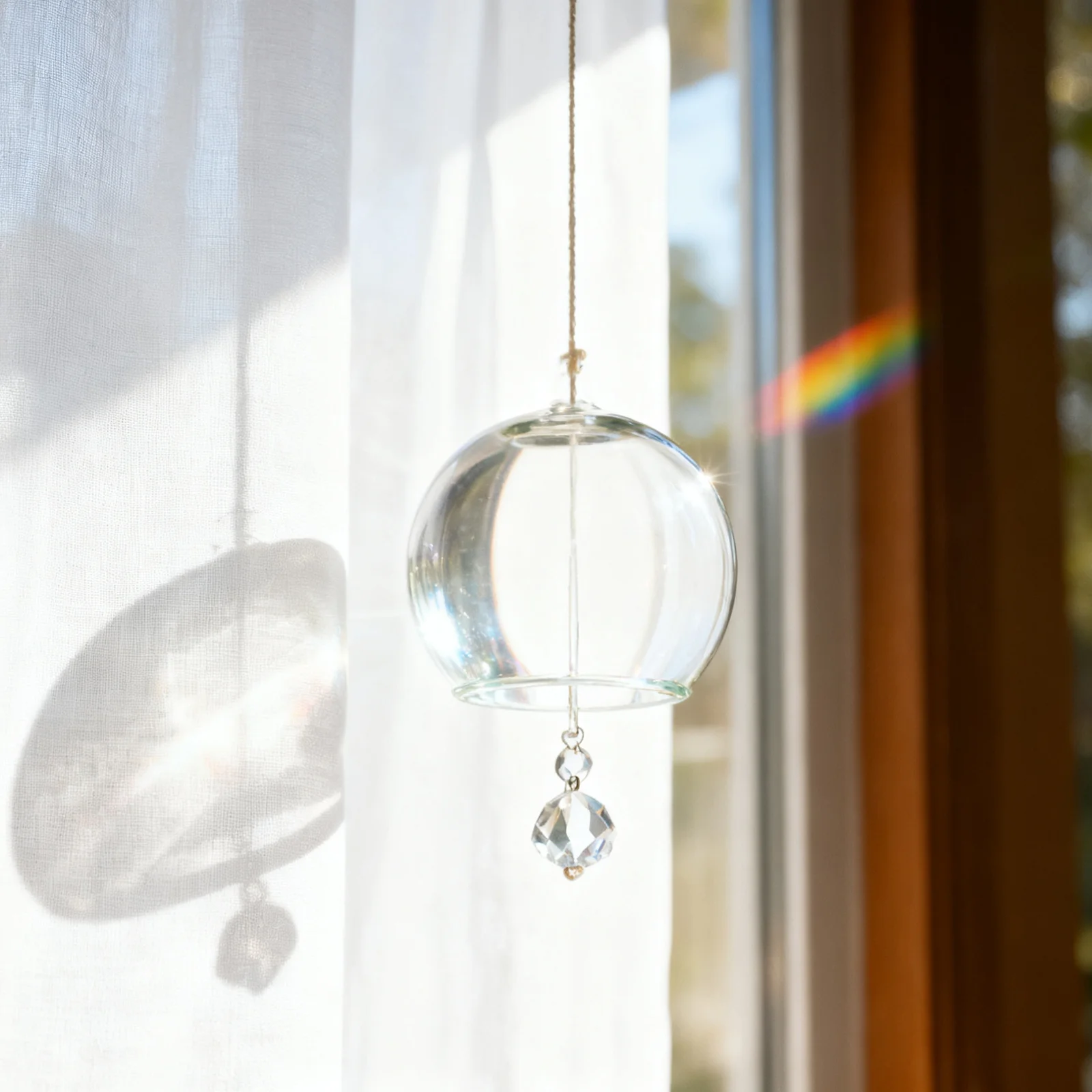 1 Wind Chime Glass … - image