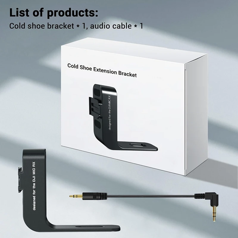 Полностью холодное крепление для обуви для Insta360 X4 X3 X2, подставка для микрофона DJI Mic RX и аксессуары для улучшенной записи звука