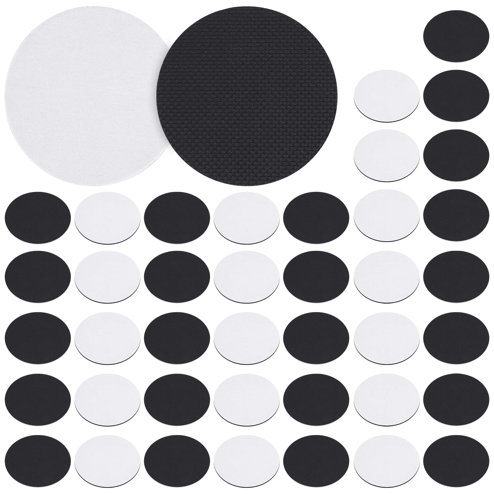 New Round Sublimation Blank Coaster Sublimation Blank Coaster Sublimation Heat Transfer Coaster Hot Pressed Coaster 42Pcs