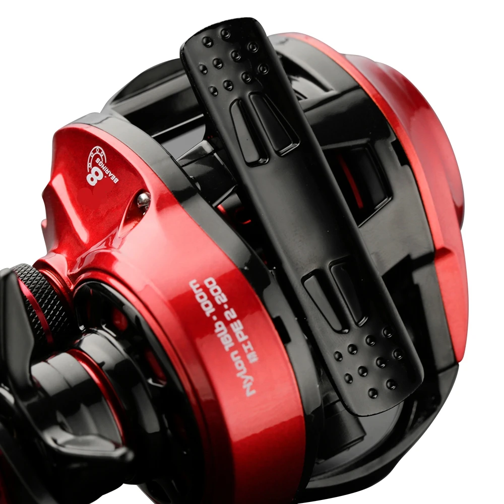 Baitcasting Fishing Reels Max Drag 8kg Ultra light Casting Reel Fishing reel for Bass Pike Fishing Tackle