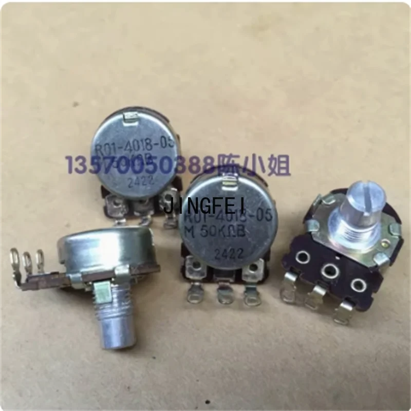 4-pcs-potenciometro-rk16-de-marca-japonesa-genuina-com-eixo-de-rosca-longo-e-10-rotacoes-modelo-b50k-de-ligacao-unica