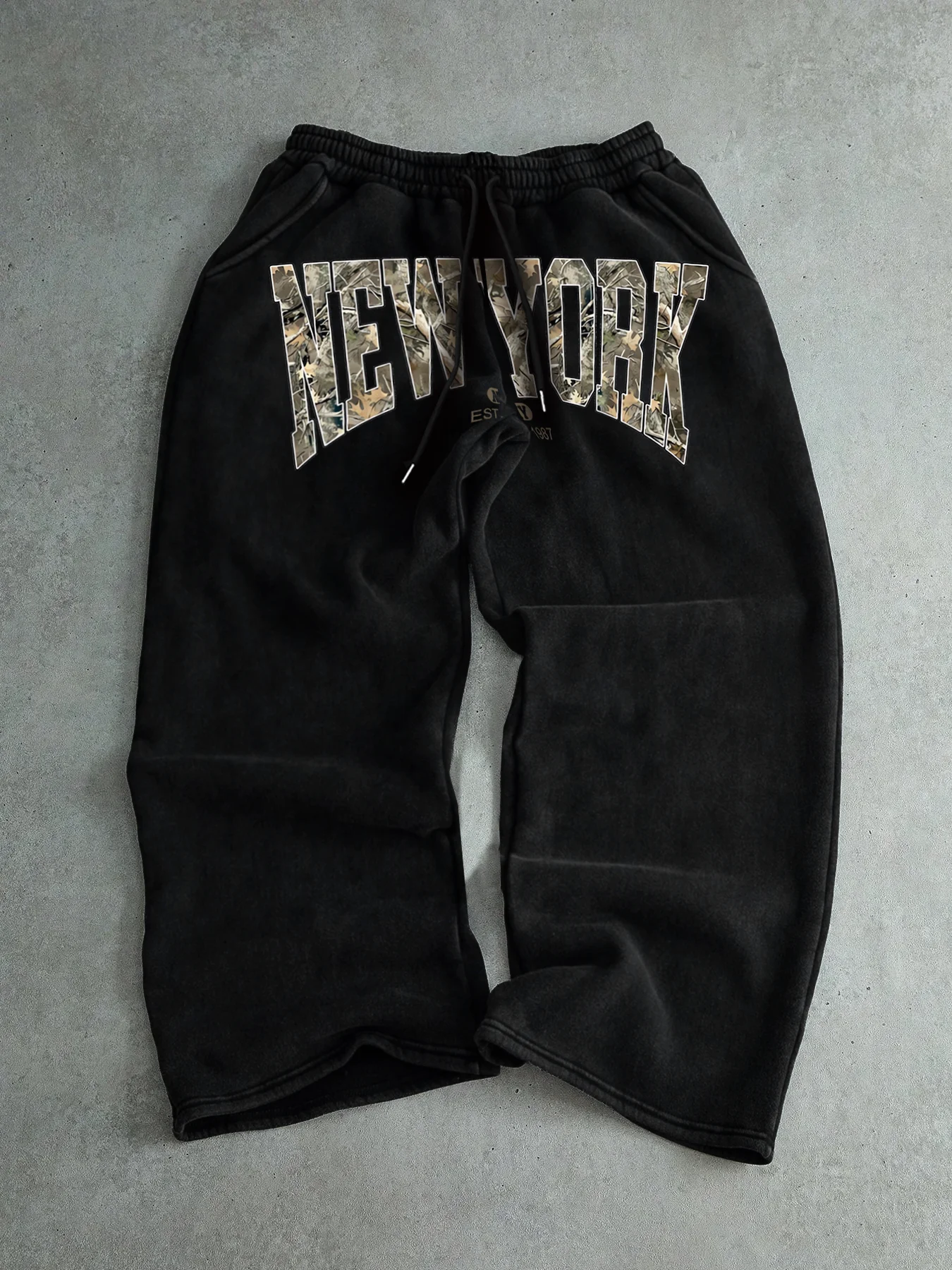 

Men's Straight Leg Sweatpants Casual Streetwear Basic Style Available in S-XXL Comfortable Breathable Fabric for Spring/Autumn S