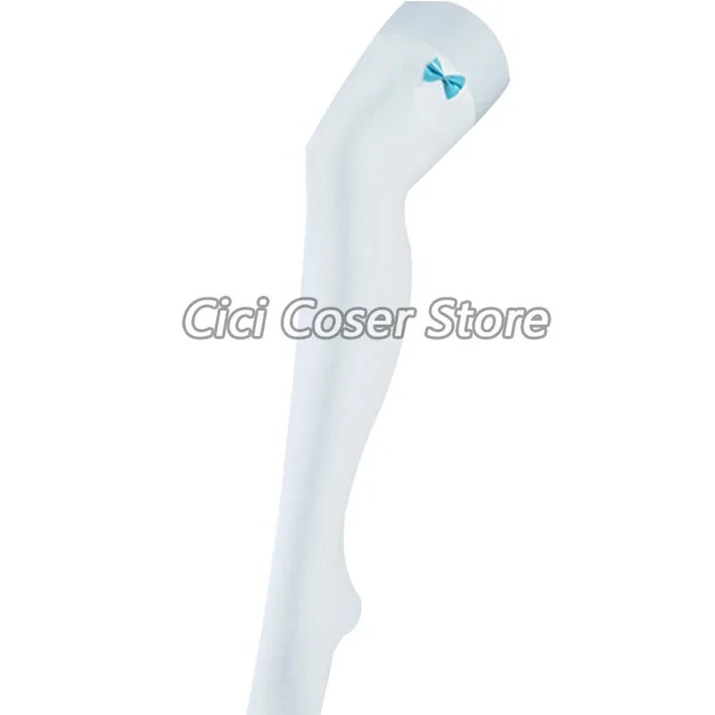 Синий архив, косплей, костюм Асума Токи, парик, комбинезон с кроликом для девочек, милые кроличьи уши, боди для вечеринки на Хэллоуин с бантом и хвостом