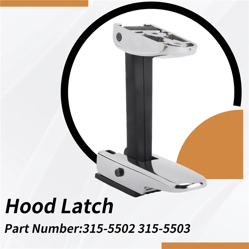 

AV36-1 Pair Hood Latch Kit For Kenworth T170 T270 T330 T370 T660 Peterbilt 325 335 337 384 386 567 569 579 315-5502 315-5503