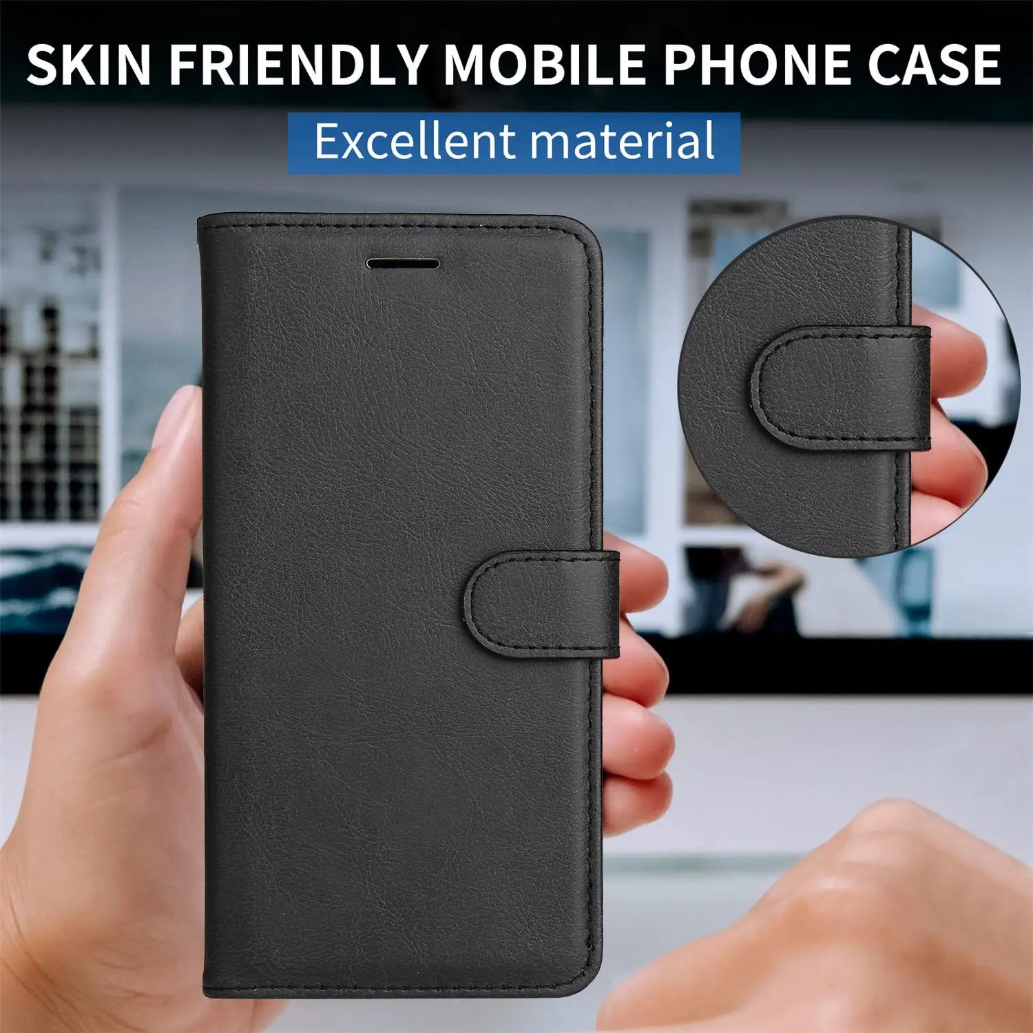 Luxury Leather Flip Phone Case For Sony E5 E6 L2 L3 L4 Xperia 1 IV 10 iii 2 5 ii 8 Magnetic Shockproof Card Slot Wallet Cover