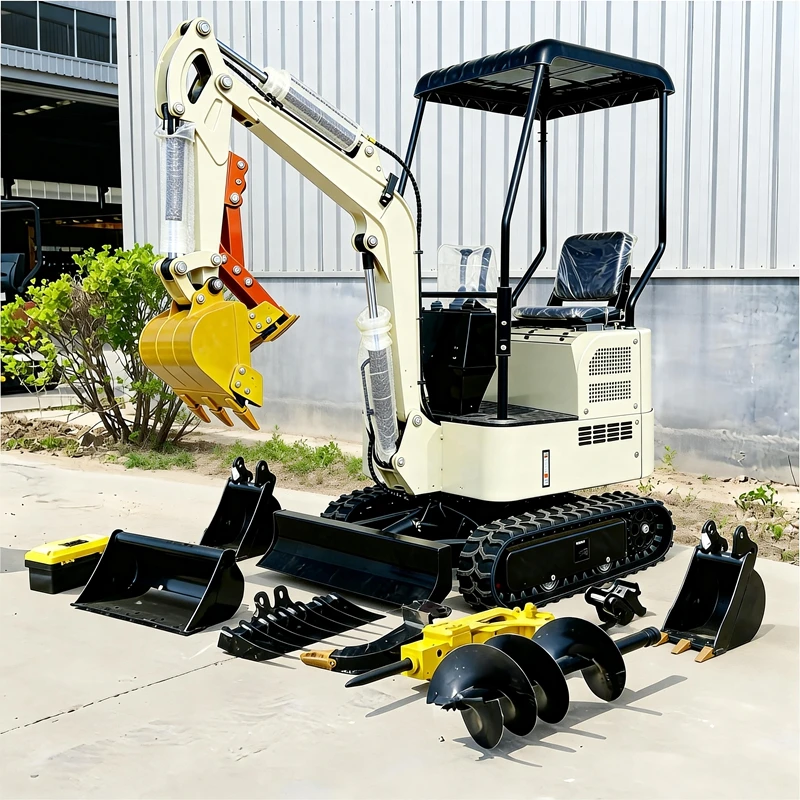 

Мини-экскаватор 1.2/1.8 тонны с двигателем YANMAR, стандарт EPA/Euro 5, многофункциональный дизельный мини-экскаватор для строительных работ в Европе, европейские инструменты.