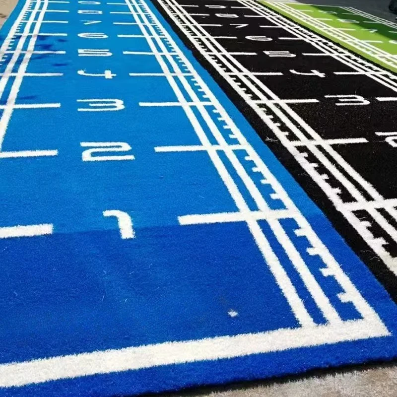 15Mm synthetic grass carpet gym lawn fitness training floor artificial sports floor scale