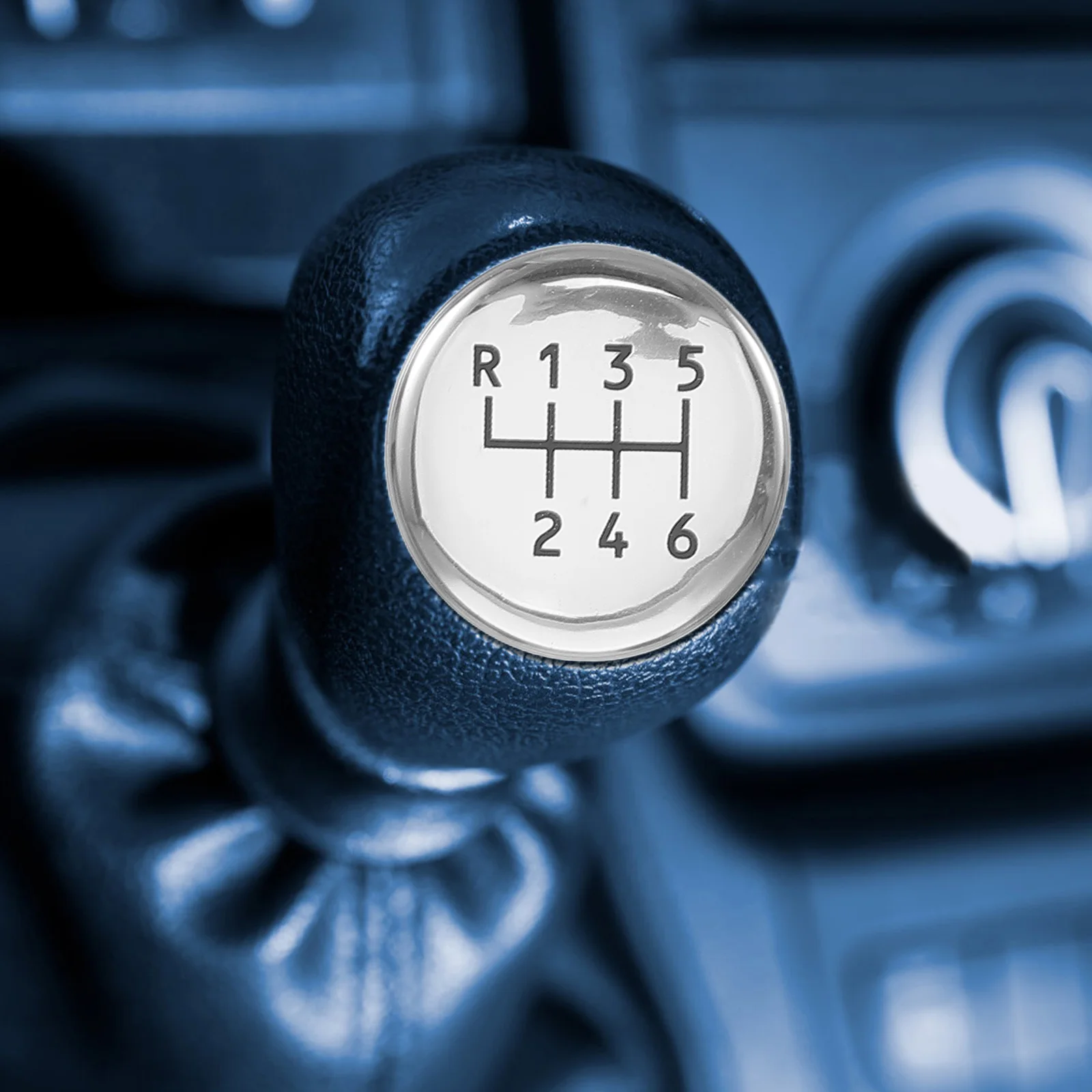 

Universal Manual Transmission Sticker Round Gear Knob Decal Car Accessories Durable Easy Installation Prevention Unique