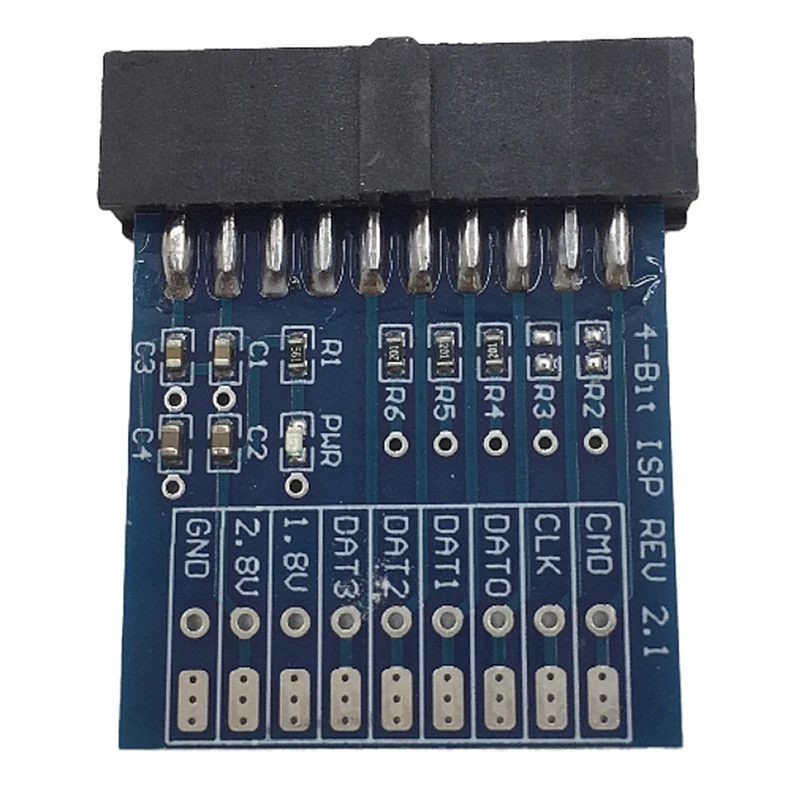 A56G-New Adapter JTAG , ISP 4-BIT ISP REV 2.1 For Easy Jtag Plus Box / ESAYJTAG Tool