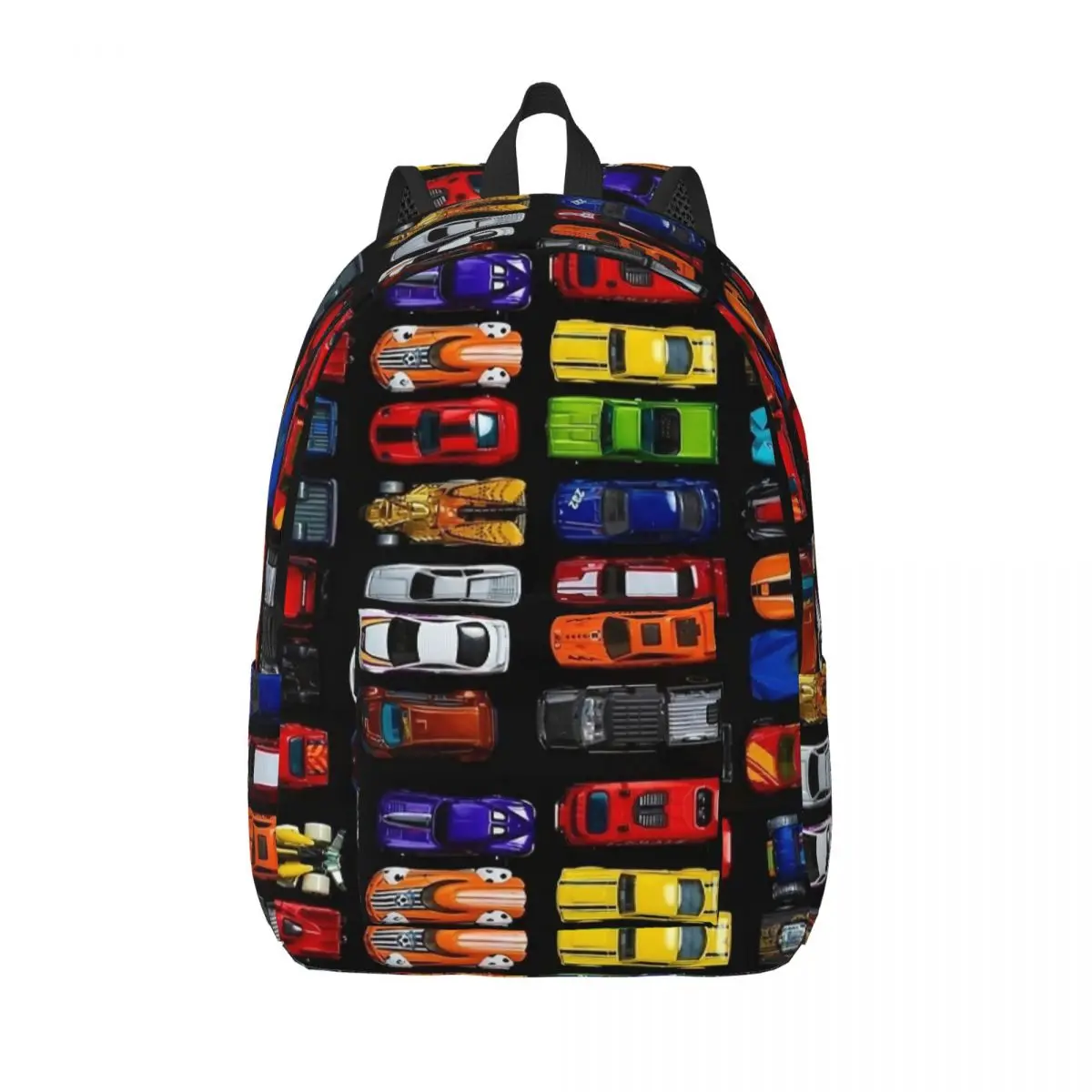 Mochila de dibujos animados de coches para preescolar, escuela primaria, estudiante, niño, niña, niños, mochila de día, deportes