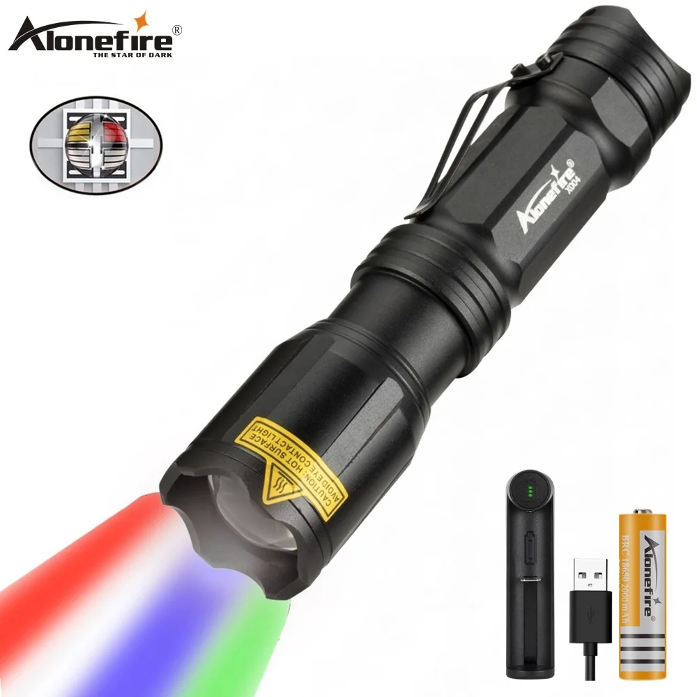 Alonefire X004 Powerful Waterproof Self Defense LED Tactical Flashlight Torch Portable Camping Lamp Lights Lanternas