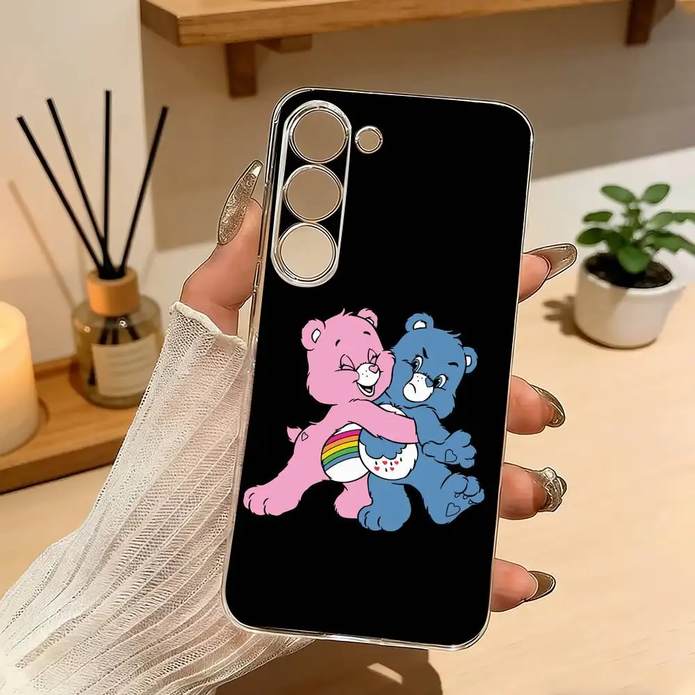 

Cartoon C-Care Cute B-Bears Phone Case For Samsung Galaxy A71,A70,A52,A51,A40,A30 Transparent Cover
