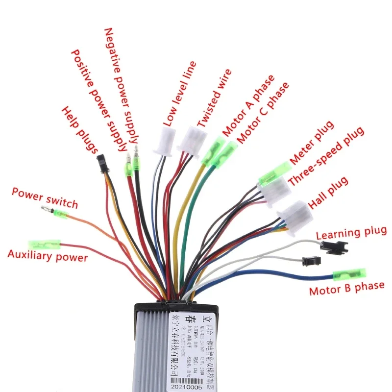 DC 24/36V 250W Brushless Regulator Speed electric Controller Scooter replacement E-bike Electric Motor High Quality, Durable