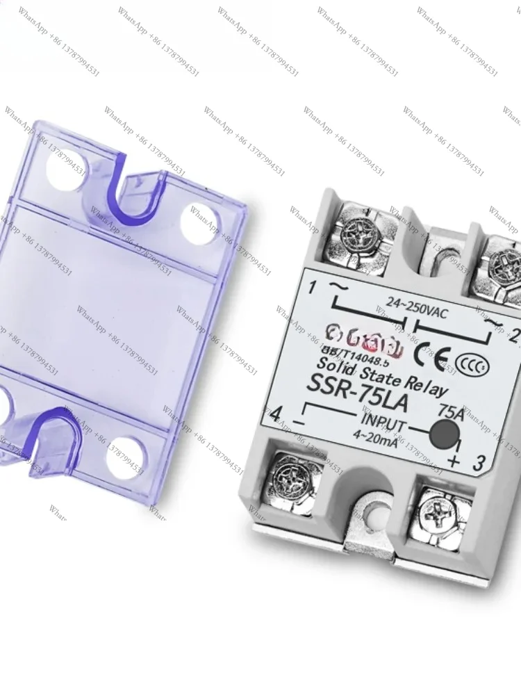 SSR-LA solid state relay 4-20MA voltage regulating module 10 -- 90A intelligent regulation complete specifications