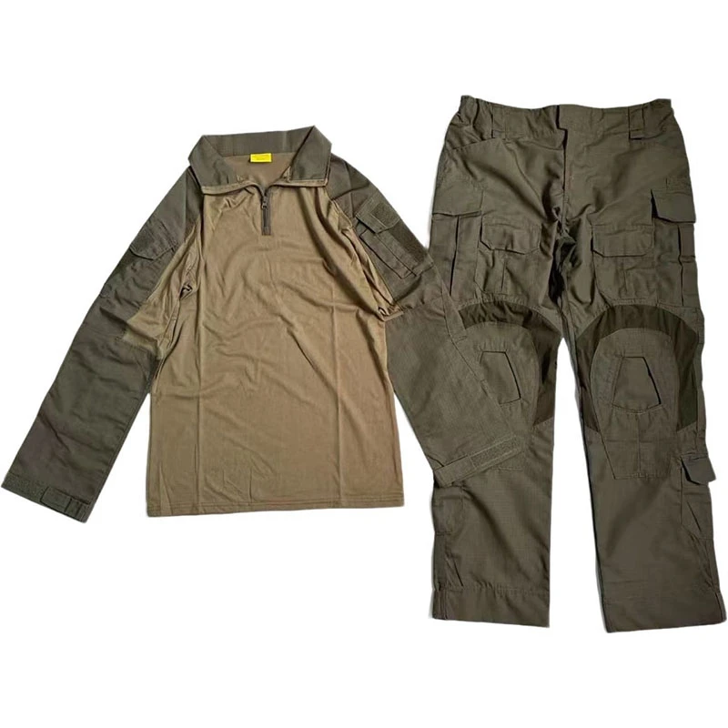 Military Enthusiast GEN3 Cavalry Green G3 Frog Skin RG Green Tactical Suit Outdoor Training Suit Tactical Top Tactical Pants