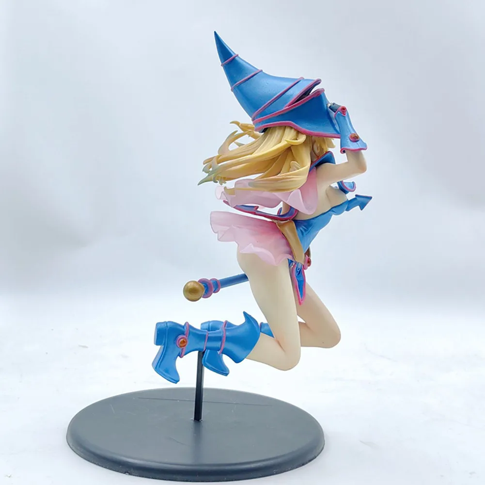 27ซม. ยูกิโอ! Action Figure Black Magician Girl Anime Figurine น่ารักรูปปั้น Pvc Figures Collection เครื่องประดับตุ๊กตา Xmas ของเล่น