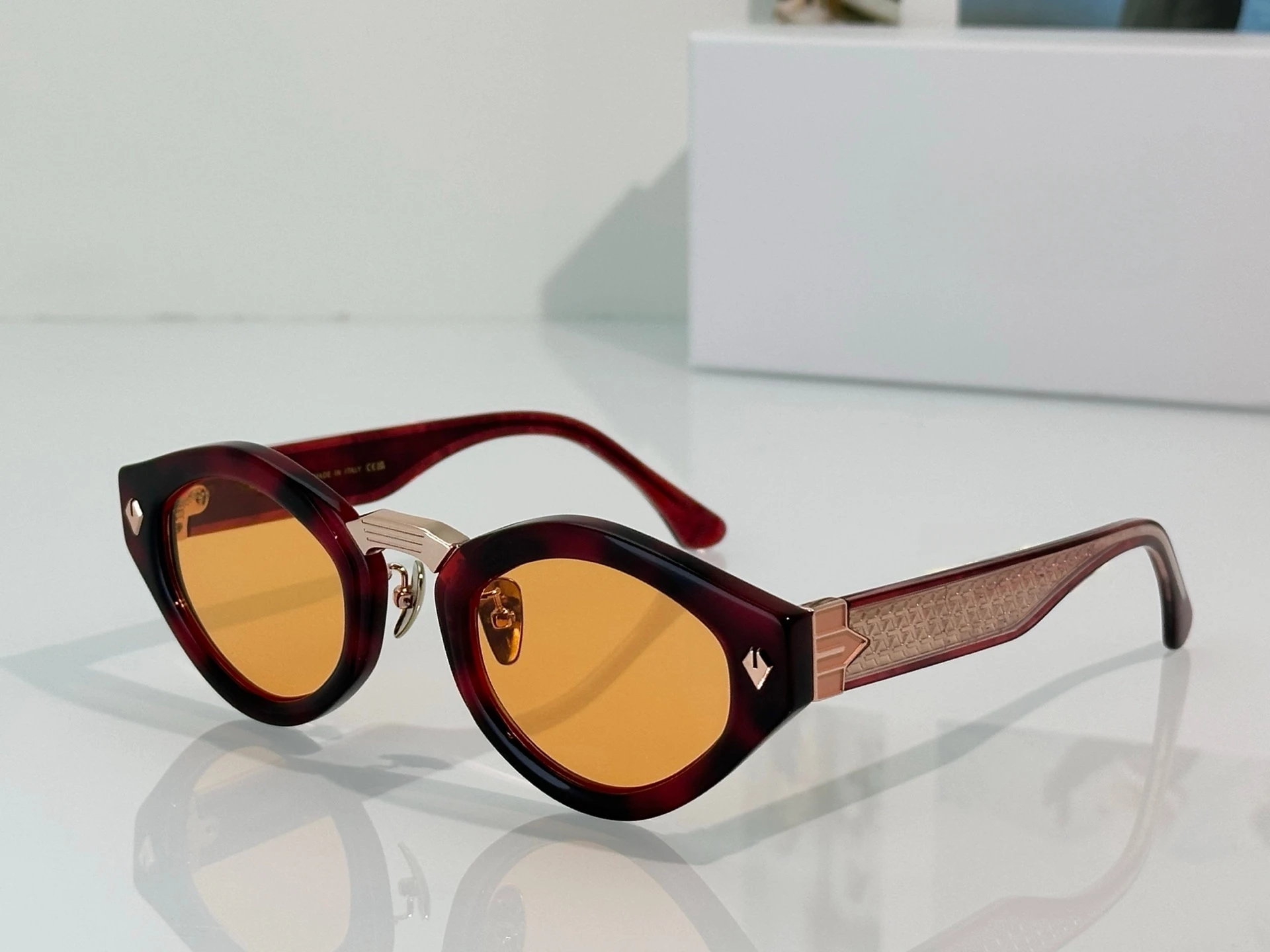 

2025 трендовые популярные солнцезащитные очки, мужские ацетатные lunette femme HYDRA, модные брендовые овальные очки HENRY, женские солнцезащитные очки