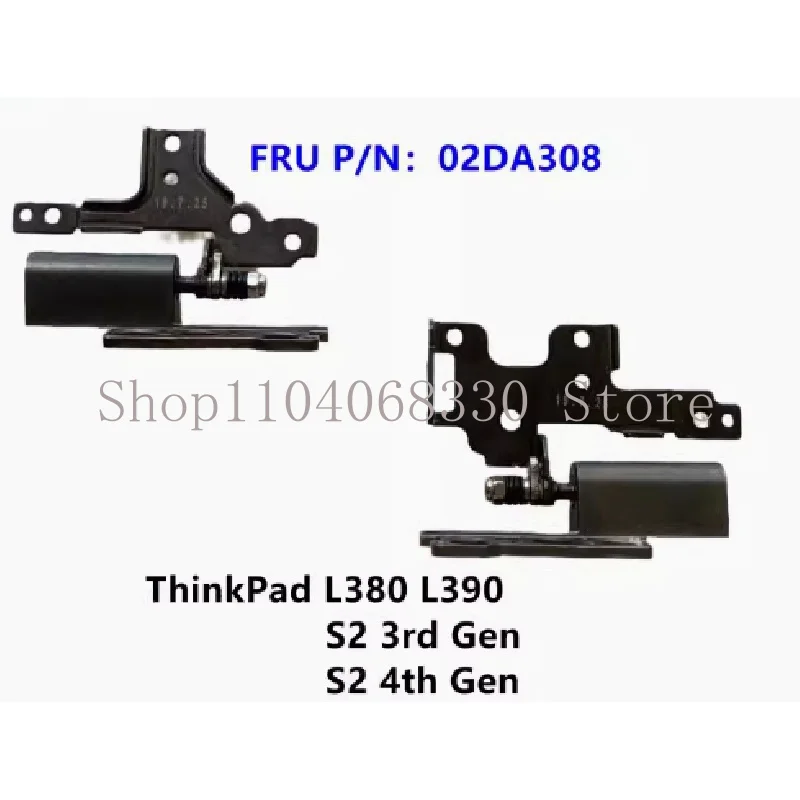 For Lenovo ThinkPad L380 L390 S2 3rd 4th original screen shaft pivot Hinge 02DA308