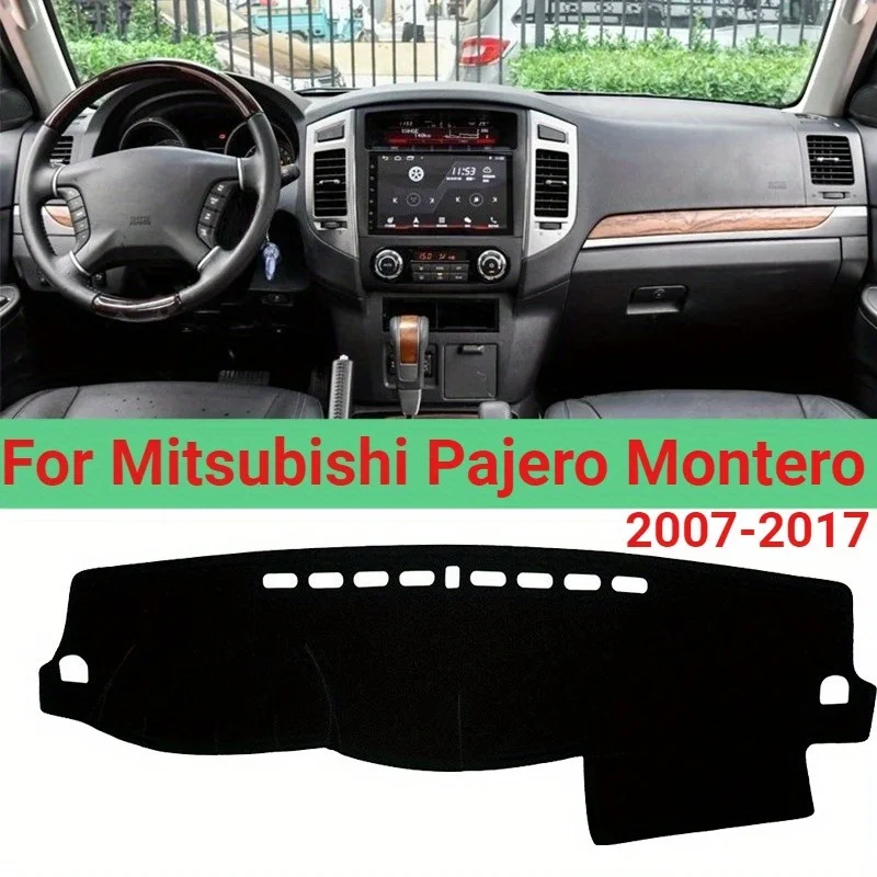 

Крышка приборной панели, коврик для приборной панели, коврик для автомобиля Mitsubishi Pajero Montero, солнцезащитные козырьки на приборную панель, переднее лобовое стекло