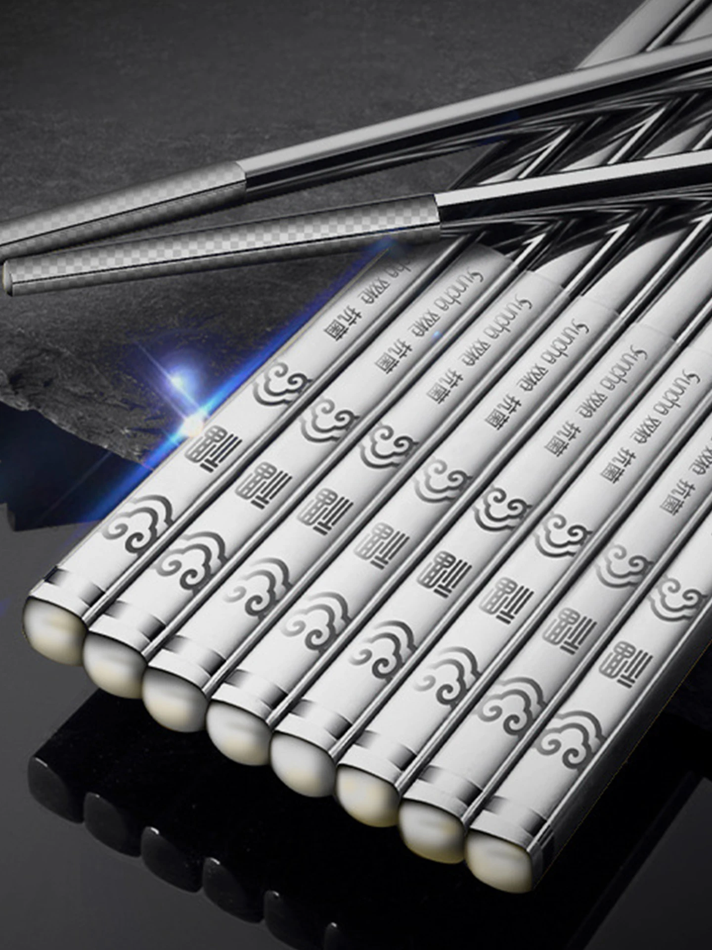 

JOJOS L PDrevolution36 Stainl Steel Chopstis 0 Pairs Household One Person One Chopsti Polied Length 24cm