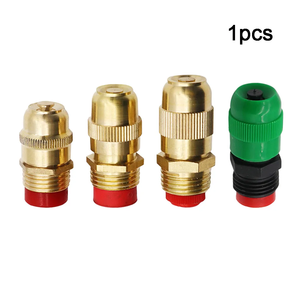 1pcs Adjustable Nozzle 1/2 4 Points DN15 Garden Irrigation Agricultural Atomization Dust Cooling Nozzles ° Irrigation Parts