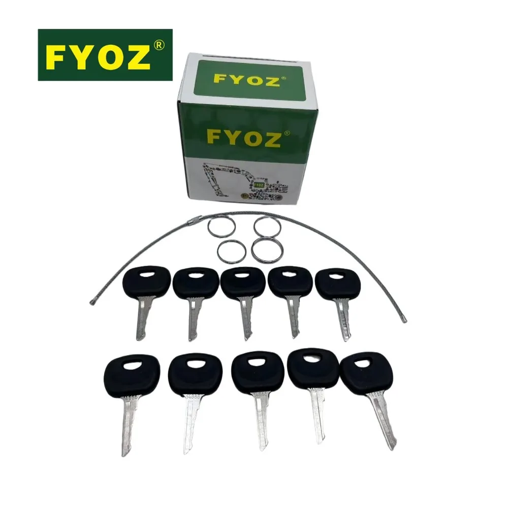 10PCS 14685 5755026 Ignition Keys For Bomag/Deutz/Rammax/Vibromax/Wacker Heavy Equipment Ignition Spare Parts