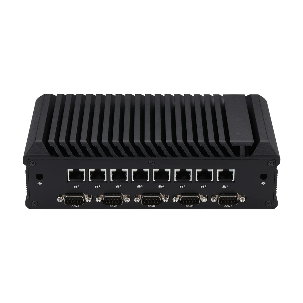 Q30900GEX Serie S20 8 × I225-V/I226-V 2,5 Gigabit LAN, 5 RS232 Firewall PFsense 8th/10th Comet Lake-U Industrail Mini PC