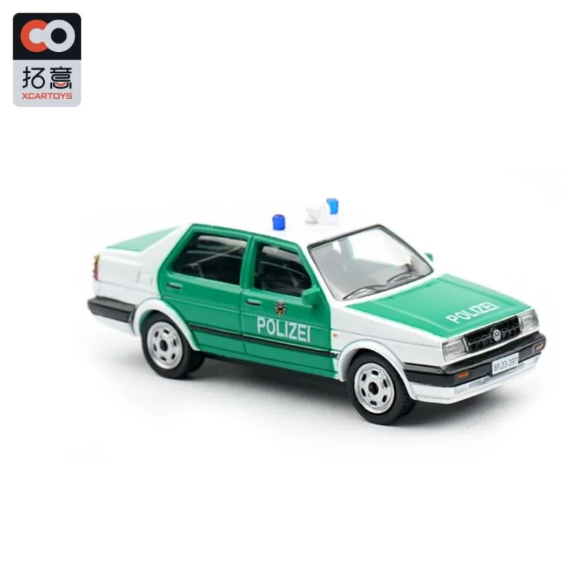 XCARTOYS 1:64 Je-tta Polizei Germany Diecast Simulation Model Cars Toys