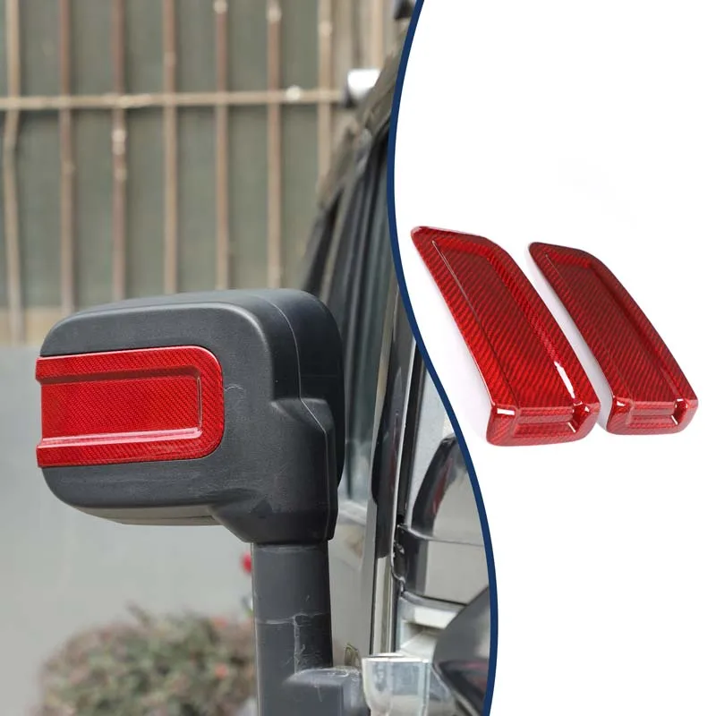 High Quality Side Mirror Base Recess Trim Cover Rearview Mirror Decoration Shell Car Accessories For Hummer H2 GMT820 2003-2009