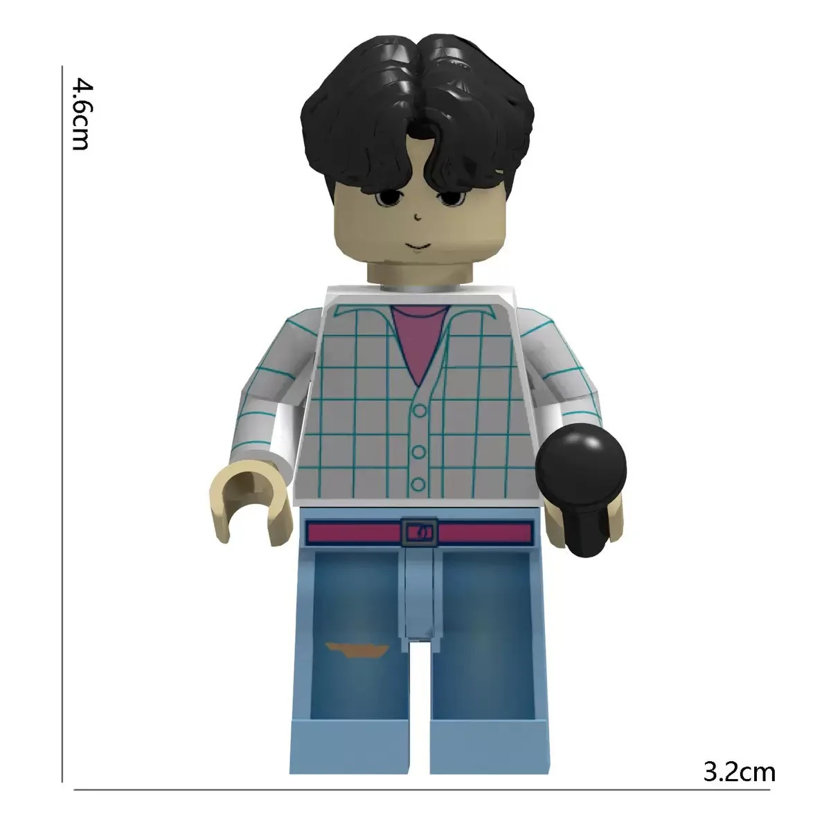 Populaire Kpop chasseurs de démons Rumi Zoey Mira Mini blocs de construction jouet, figurines de décoration de bureau enfant jouet de noël cadeau