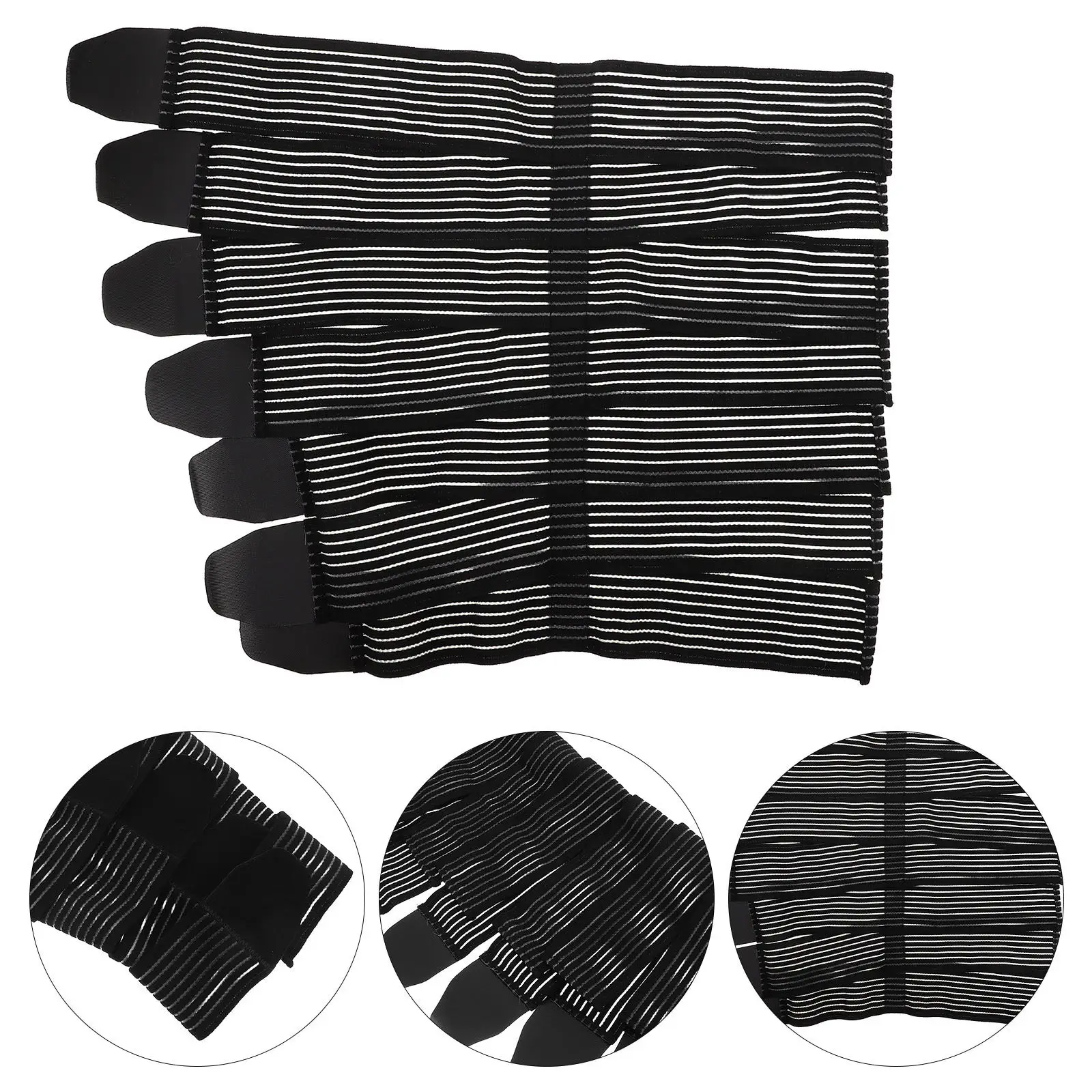 Calf Compression Sleeve Stretchable Lower Leg Protective Elastic Support Adjustable Calf Wrap for Basketball Running Soccer