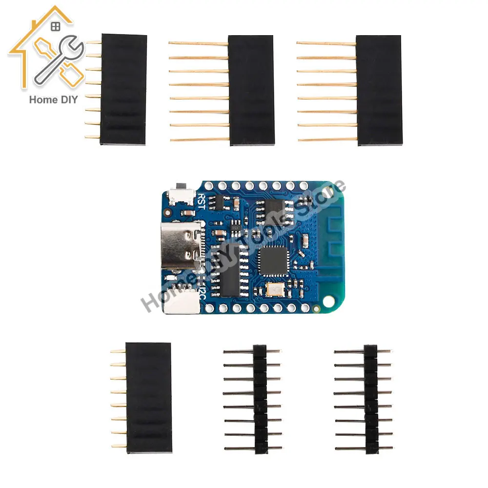 WeMos D1 Mini V4.0.0 TYPE-C USB WIFI Internet des objets Module basé sur la carte ESP8266 ESP-12F pour Arduino