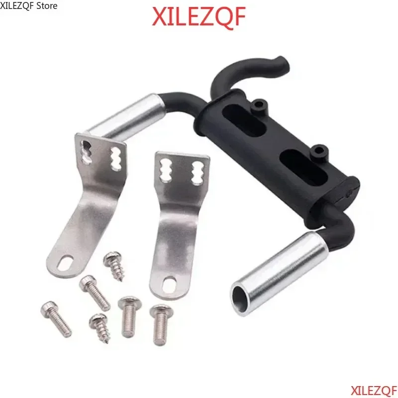 

1/10 RC Car Metal EXhause Exhaust Pipe Tailpipe for 1:10 Rock Crawler TRX4 Axial SCX10 90046 RC4WD D90 Decoration Parts