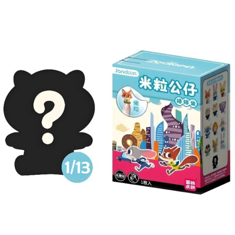 ديزني Zootopia 2 دمية صندوق أعمى عناق سلسلة الكرتون لطيف تمثال سيارة سطح المكتب زخرفة دمية صغيرة لعبة هدية 13 أنماط صندوق غامض #5