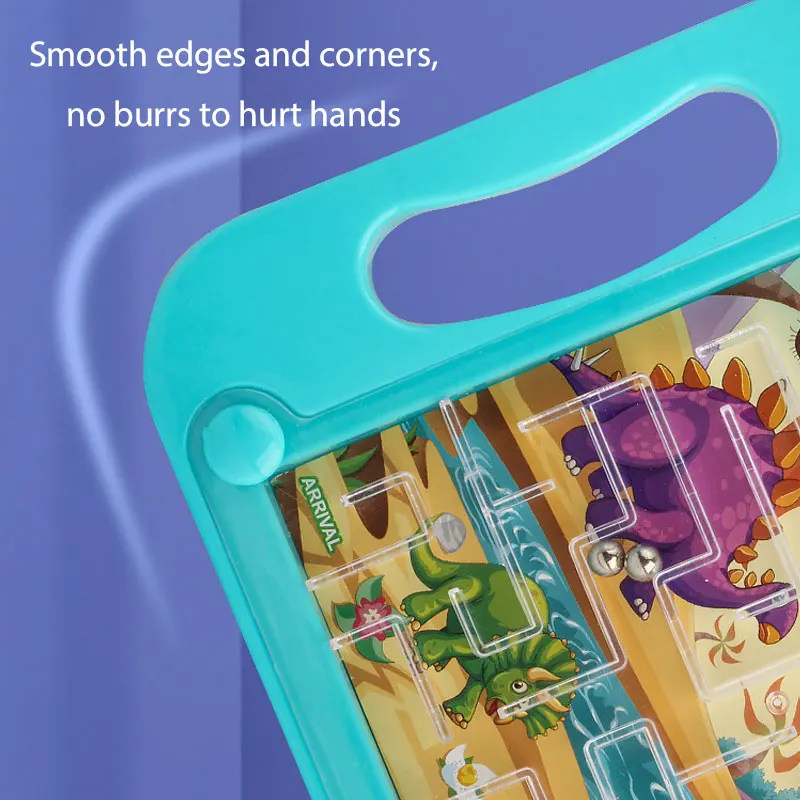 子供用 3D 迷路ボール - 手と目のバランス重力記憶シーケンシャルパズルモンテッソーリ教育玩具理想的な子供のギフト