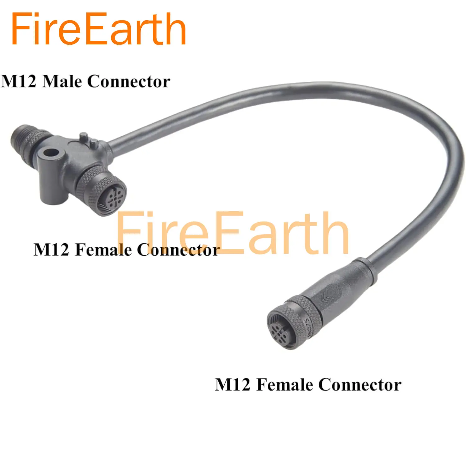 

Соединительный кабель NMEA2000 Marine T N2k MultiPort M12, 3-контактный тройник, разветвитель, шнур, кабель с кабелем для Garmin Lowrance Simrad, 0,3 м