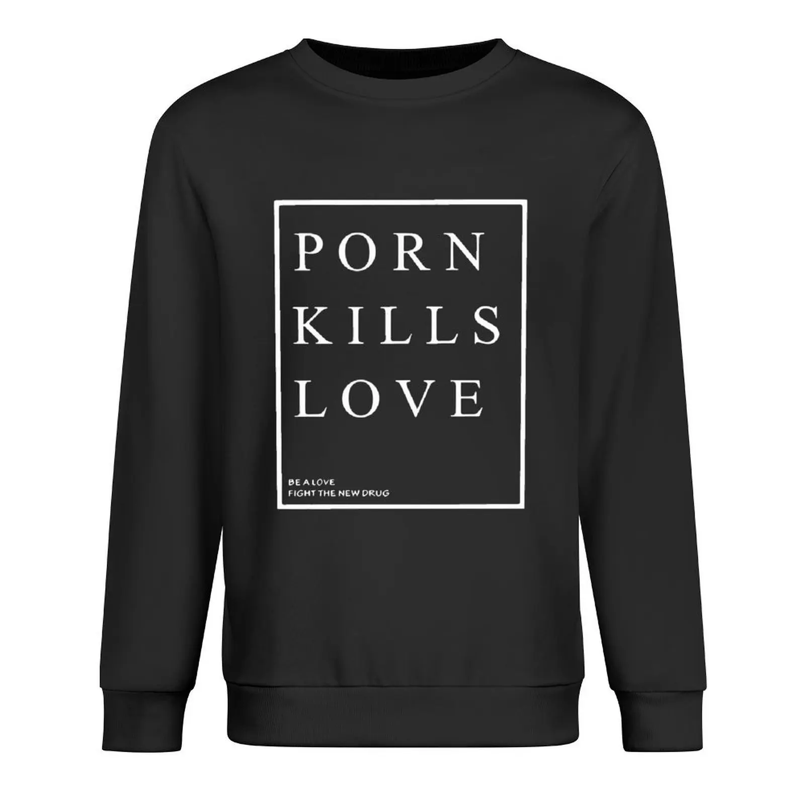 Jersey porno Kills Love, camisetas gráficas, suéter de invierno para hombre, ropa coreana de estilo japonés, sudadera para hombre
