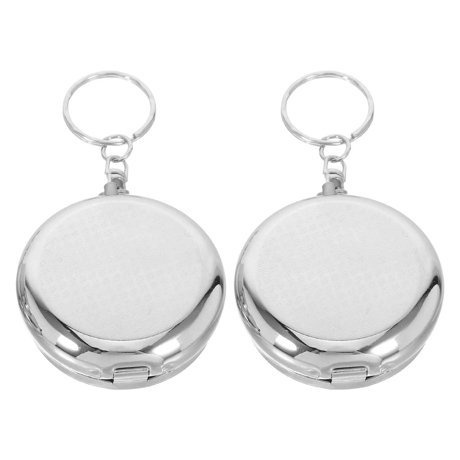 2 قطعة منظم محمول حاوية دواء صغيرة الحجم للسفر للاستخدام اليومي حامل حبوب الطوارئ سلسلة مفاتيح صندوق دواء صغير #4