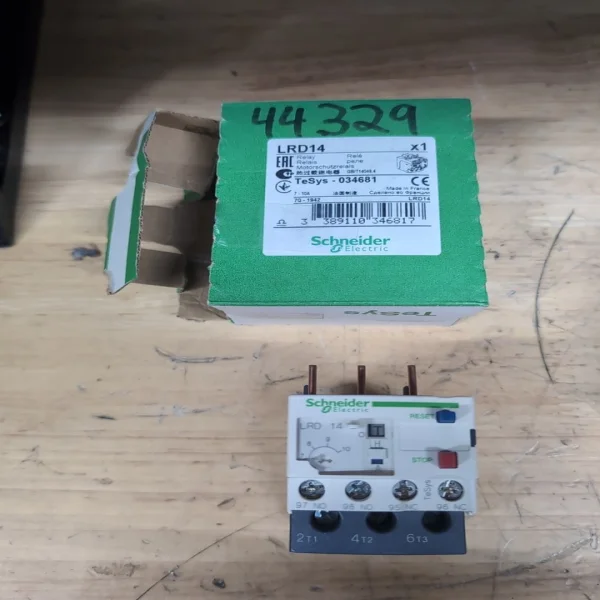 

Tesys Lrd14 Thermal Overload Relay 7-10a Fit Contactor Lc1d09-38 Nos Brand New Original Spot Plc