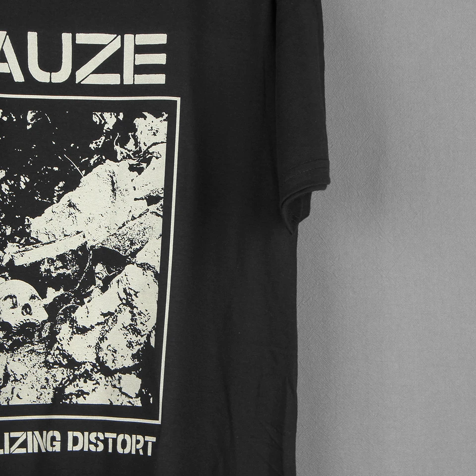 Gauze ‎T-Shirt Equalizing Distort Japanese Hardcore Punk Band The